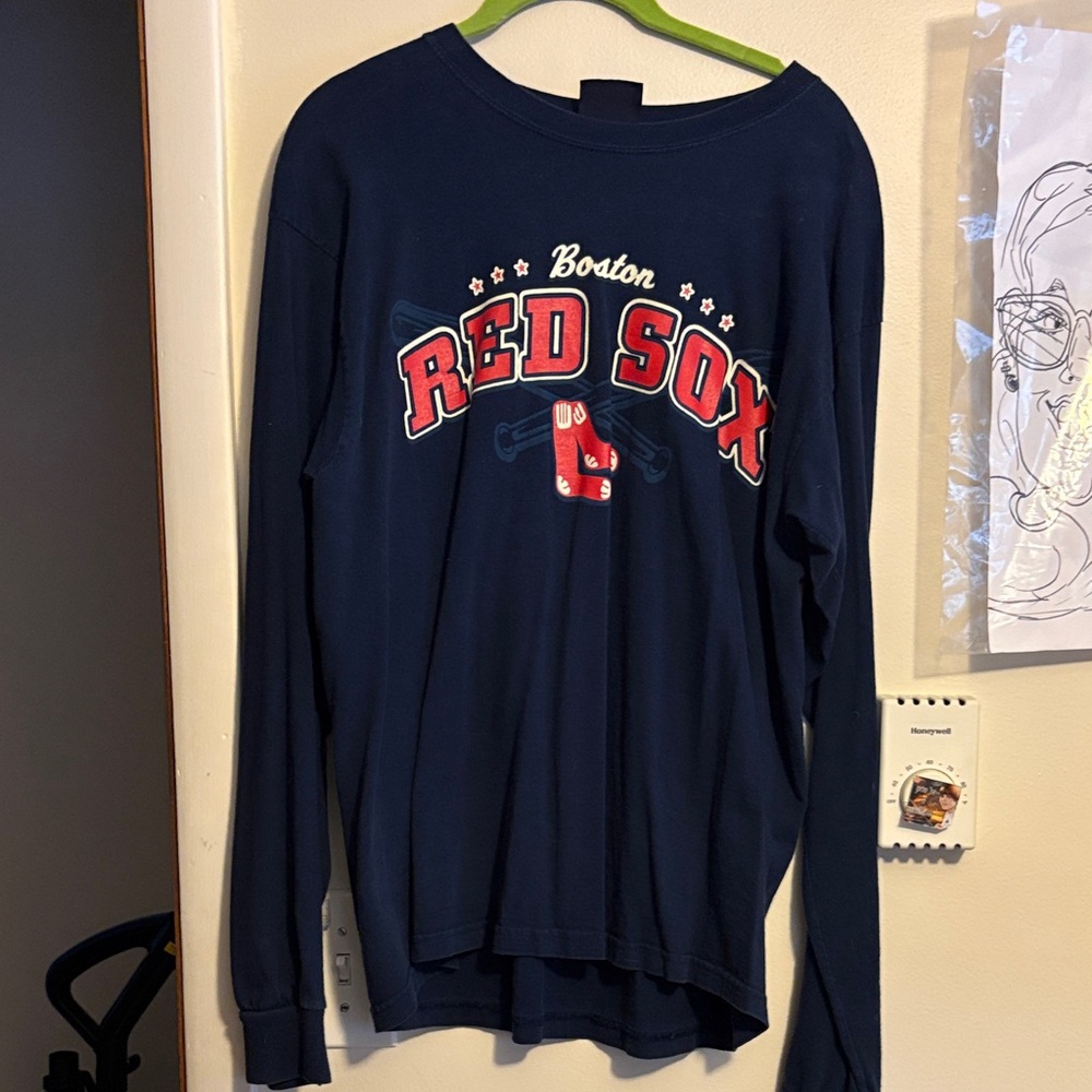 Vintage Boston Red Sox Long Sleeve Shirt